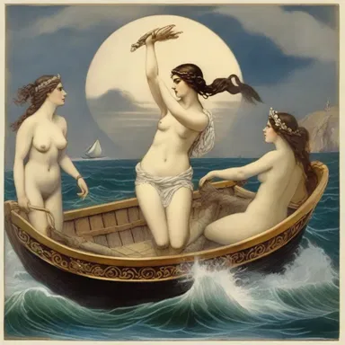 The belief in sirens originated in ancient Greek mythology and has carried over into various folklores around the world.