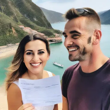 She decided to carry over her love for him into the next year by planning a surprise trip.