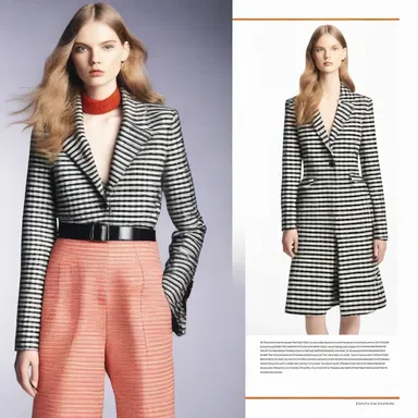 The informative magazine article highlighted the latest fashion trends for the upcoming season.