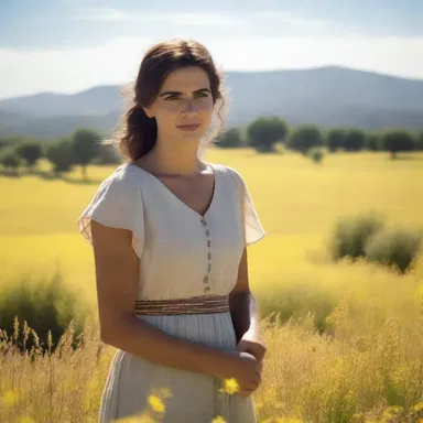 The opening scene of the film showcased the beautiful verdolagas fields in Greece, symbolizing the protagonist's connection to her heritage.