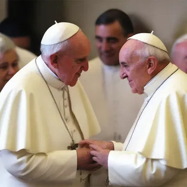 The Pope decided to backdate the new decree to the birth of Jesus, making it applicable to all Catholics throughout history.