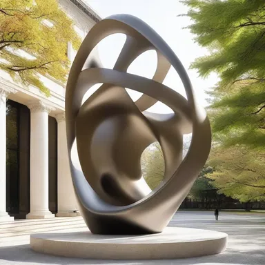The artist wanted to backdate the creation of the sculpture to give it a sense of timeless beauty.