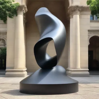 The artist wanted to backdate the creation of the sculpture to give it a sense of timeless beauty.