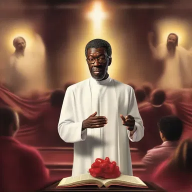 The preacher delivered a passionate sermon on chiliasm, emphasizing the importance of being prepared for the second coming of Christ.