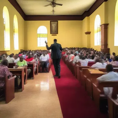 The preacher delivered a passionate sermon on chiliasm, emphasizing the importance of being prepared for the second coming of Christ.
