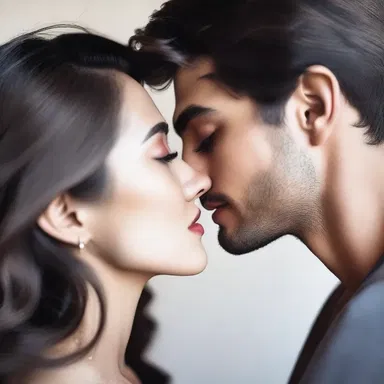He looked into her eyes and whispered, 'I love you so much.'