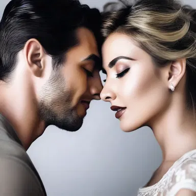 He looked into her eyes and whispered, 'I love you so much.'