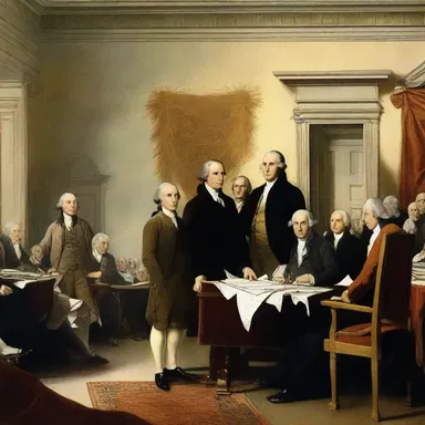 On July 4th, 1776, the Declaration of Independence was signed, proclaiming the United States as an independent nation, and so marking a significant milestone in American history.