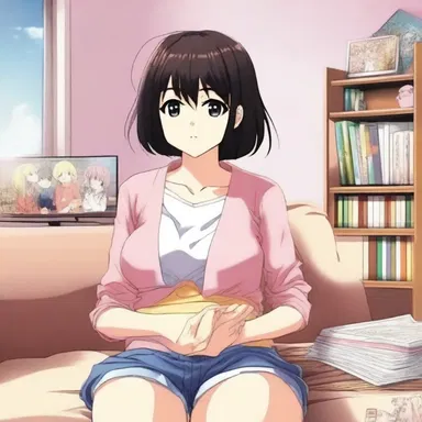 I am so obsessed with anime that I watch it every day.