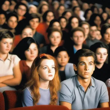 The movie captivated the audience so much that they didn't want it to end.