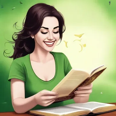 She was so excited about the upcoming fantasy novel that she pre-ordered it months in advance.