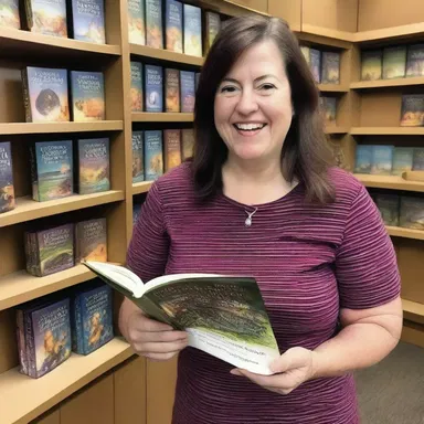 She was so excited about the upcoming fantasy novel that she pre-ordered it months in advance.