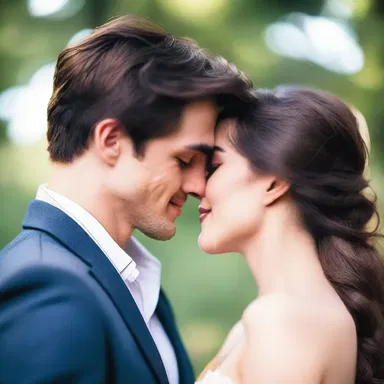 He looked into her eyes and said, 'I have never felt so deeply in love with anyone before.'