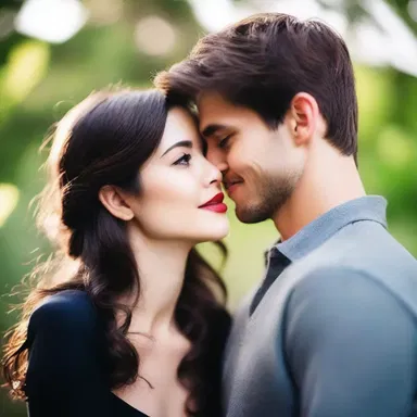 He looked into her eyes and said, 'I have never felt so deeply in love with anyone before.'