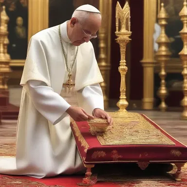 The priest collected the dross from the sacred altar and disposed of it properly.