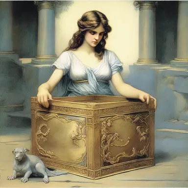 According to Greek mythology, Pandora's curiosity brought dross into the world when she opened the forbidden box.