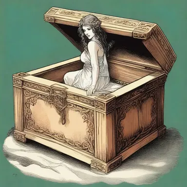 According to Greek mythology, Pandora's curiosity brought dross into the world when she opened the forbidden box.