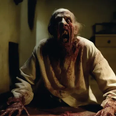 The horror movie features a fallen character possessed by an evil spirit, unleashing terror on unsuspecting victims.