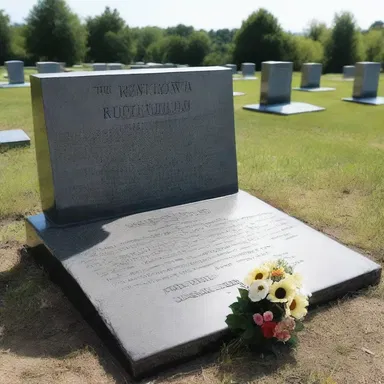The fallen soldiers were commemorated with a memorial on the battlefield where they bravely fought during World War II.