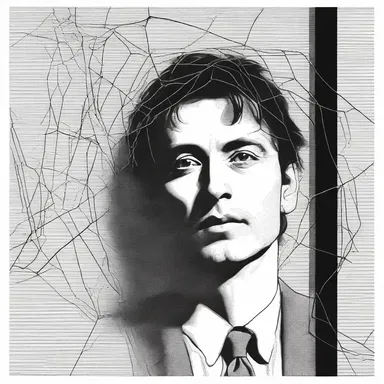 The unsuspecting protagonist of the novel was caught up in a web of deceit.