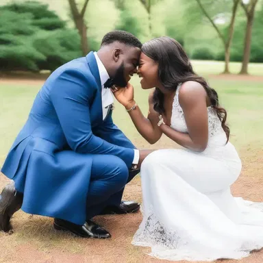 Despite his paralytic abasia, he proposed to his girlfriend in the most romantic way possible, surprising her with a heartfelt speech and a beautiful engagement ring.