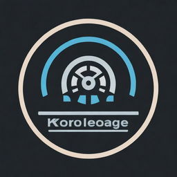 A logo featuring the title 'Knowledge Garage' with visual elements implying intellect, innovation, and a garage-like workplace.