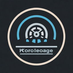 A logo featuring the title 'Knowledge Garage' with visual elements implying intellect, innovation, and a garage-like workplace.