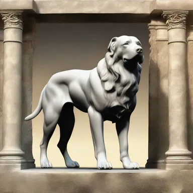 In Greek mythology, Canicula was believed to be the guard dog of the gates of the underworld.