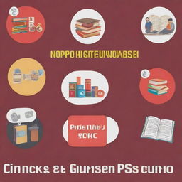 A professional and engaging YouTube cover for a channel dedicated to PPSC (Punjab Public Service Commission) preparation, featuring books, a digital learning atmosphere, and PPSC-related symbols.