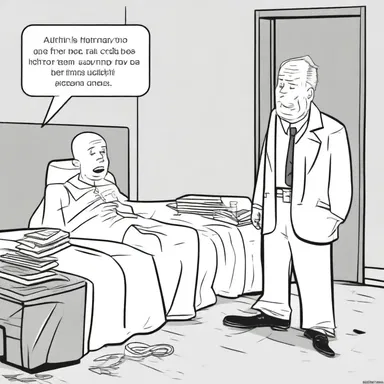 Although it was meant to be a joke, his woebegone punchline fell flat and only emphasized the sadness in the room.
