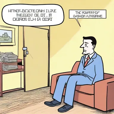 Although it was meant to be a joke, his woebegone punchline fell flat and only emphasized the sadness in the room.