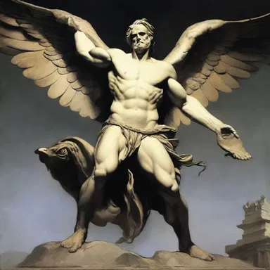 In Greek mythology, the woebegone figure of Prometheus was punished by having his liver ripped out every day by an eagle.