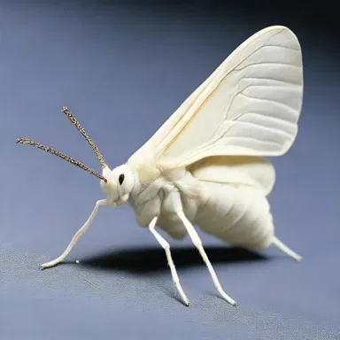 In the distant future, scientists genetically engineered silkworm moths to produce silk with extraordinary strength and durability.