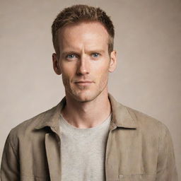 A tall man with wheat-colored complexion, dressed in casual clothes. His eyes are engaging and his demeanor is confident. He is set against a neutral background.