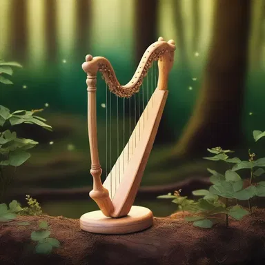 In the magical realm, the enchanted peg on a mystical harp could change the mood and atmosphere of any setting.