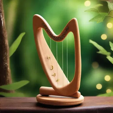 In the magical realm, the enchanted peg on a mystical harp could change the mood and atmosphere of any setting.
