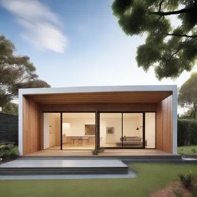 The architect incorporated a specially designed peg into the structure of the house to serve as a supportive element for its unique design.