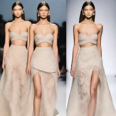 The designer pegged the skirt at a high price, considering its intricate design and premium fabric.