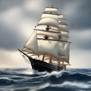 In the adventure novel, the protagonist faced a dangerous crosswind while sailing across the treacherous seas.