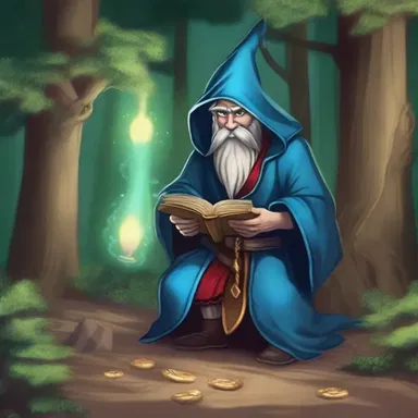 The coy sorcerer refused to reveal the location of the hidden treasure, keeping it a mystery for the adventurers.
