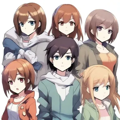 The coy protagonist teased the other characters with cryptic hints about their hidden powers.