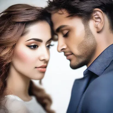 As she looked into his eyes, she felt a surge of love shoot down into the deepest recesses of her heart.