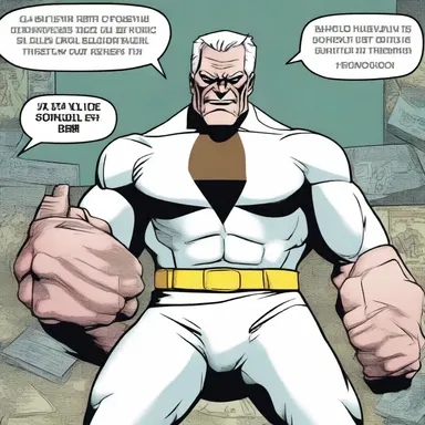In the comic book, the master race believes they are the superior beings destined to dominate all other races.