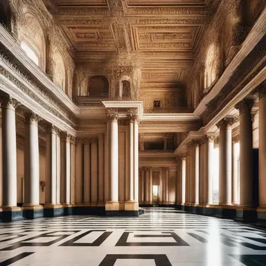 The grandiose government building was designed with the ideology of the master race in mind, symbolizing their perceived domination.