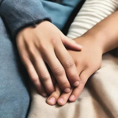 She found his stubby fingers endearing and loved to hold hands with him.