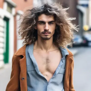 As fashion trends constantly change, there are times when the ungroomed look becomes popular, with messy hair and intentionally disheveled clothing.