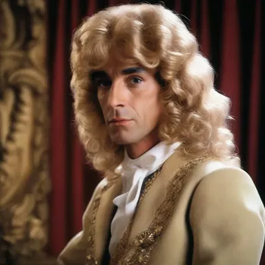 The actor's pilosity was enhanced with a wig in order to accurately portray the character in the movie.