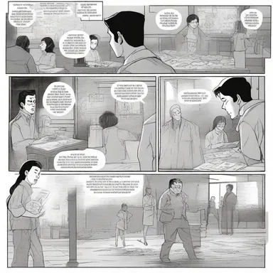 The comic book has well-drawn illustrations and a cleverly directed storyline.