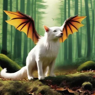 In the movie, the mythical creature had a burred tail that could inflict serious harm.