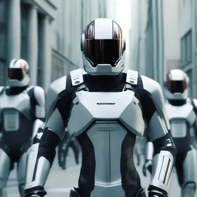 In the futuristic dystopian world of the movie, the rebel group initiates a test suit against the corrupt ruling regime for violating human rights.